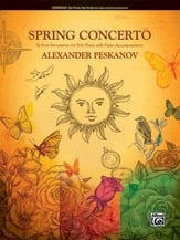 Spring Concerto piano sheet music cover Thumbnail